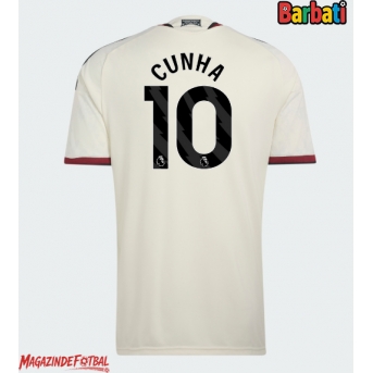 Manchester United Matheus Cunha #10 Tricou Fotbal Replică 2026-27 Barbati Treilea